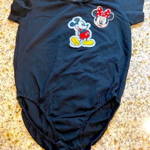 Wild Rich Kids Mickey & Minnie Bodysuit / Onesie